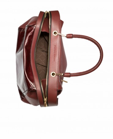 Сумка Женская 16802.Napl.Cal/BORDO.CREM